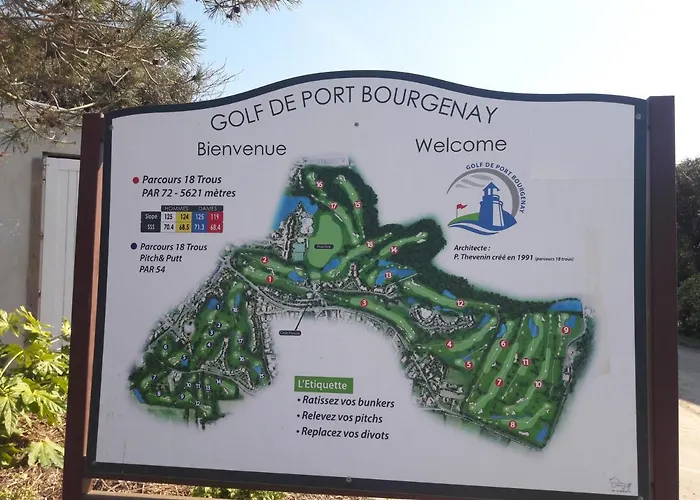 公寓 Ile Au Pre Vue Et Golf Talmont-Saint-Hilaire